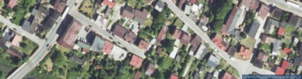 Zdjęcie satelitarne Saneckiego ul.