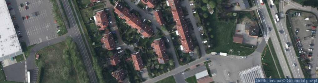 Zdjęcie satelitarne Sąsiedzka ul.