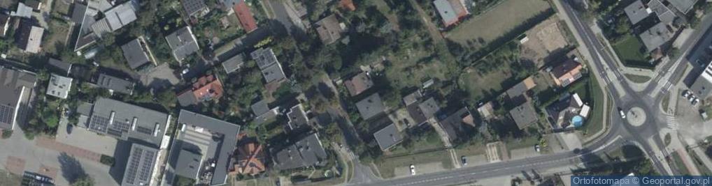 Zdjęcie satelitarne Sczanieckiej Emilii ul.