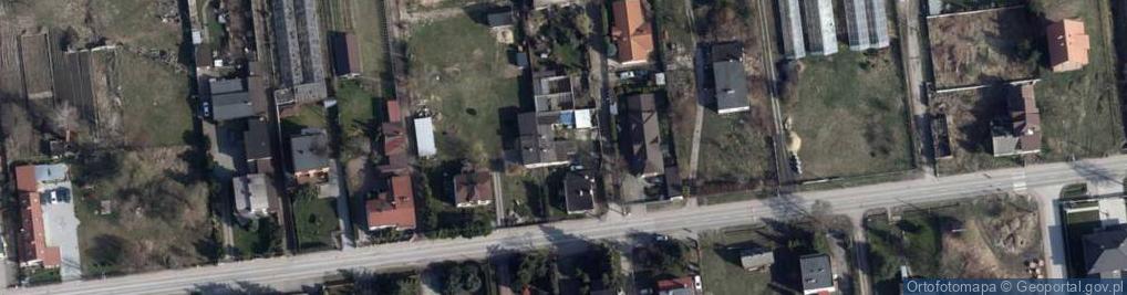 Zdjęcie satelitarne Ścienna ul.