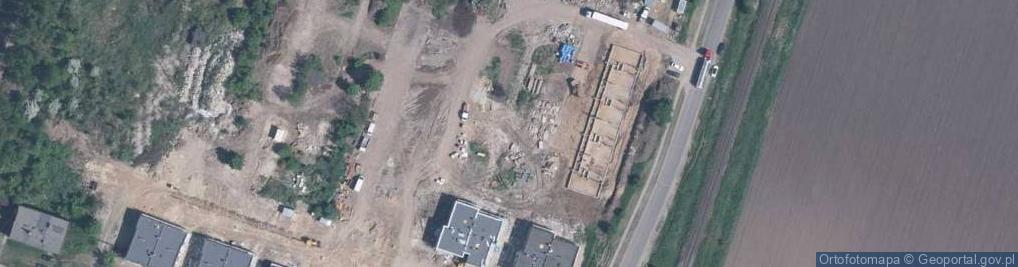 Zdjęcie satelitarne Serialowa ul.