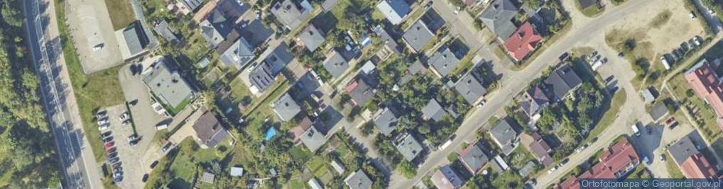 Zdjęcie satelitarne Sędzickiego Franciszka ul.