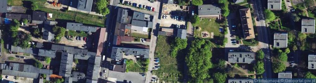 Zdjęcie satelitarne Senatorska ul.