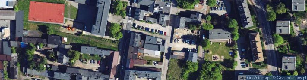 Zdjęcie satelitarne Senatorska ul.