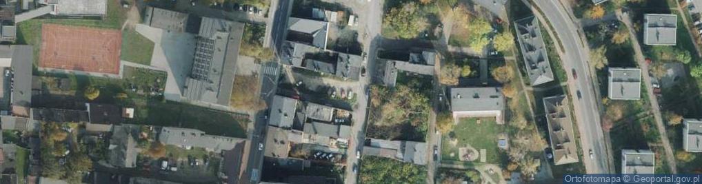 Zdjęcie satelitarne Senatorska ul.