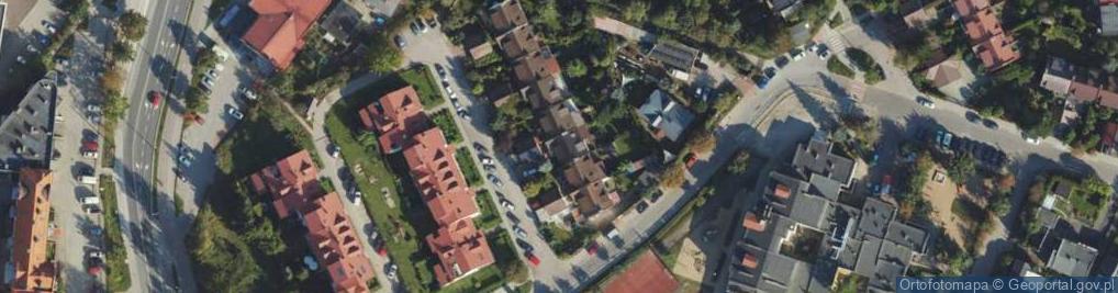 Zdjęcie satelitarne Serdecznikowa ul.