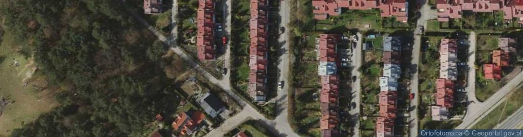 Zdjęcie satelitarne Sezamowa ul.