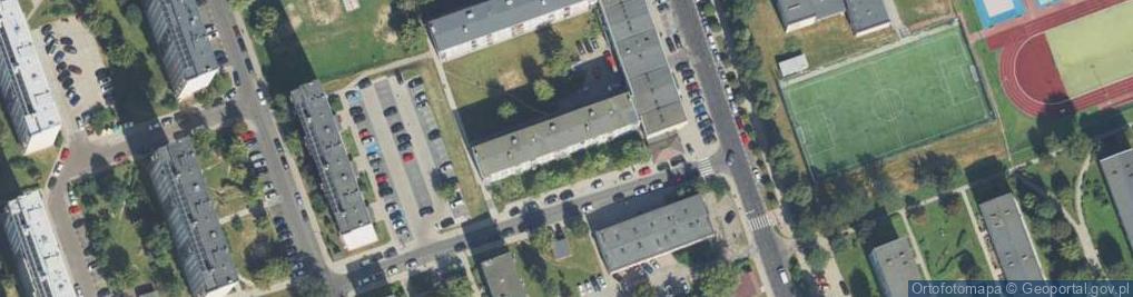 Zdjęcie satelitarne Serbinowska ul.