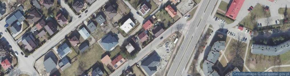 Zdjęcie satelitarne Sękowskiego ul.