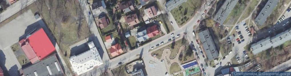 Zdjęcie satelitarne Sękowskiego ul.
