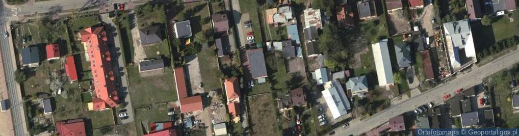 Zdjęcie satelitarne Sękocińska ul.