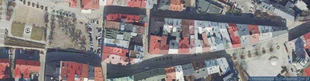Zdjęcie satelitarne Serbańska ul.