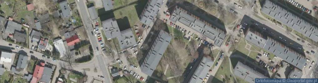Zdjęcie satelitarne Sejmu Śląskiego ul.