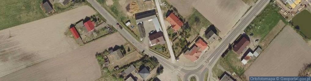 Zdjęcie satelitarne Sędzin ul.