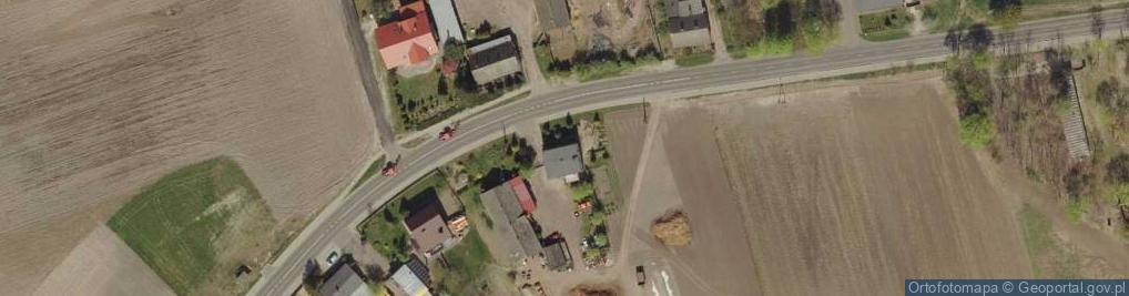 Zdjęcie satelitarne Sędzin ul.