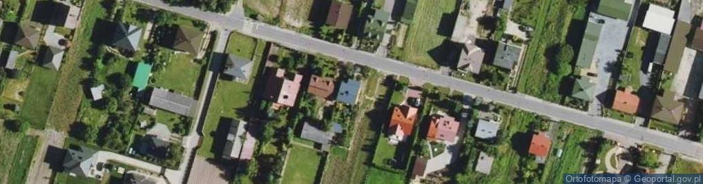 Zdjęcie satelitarne Sękocińska ul.