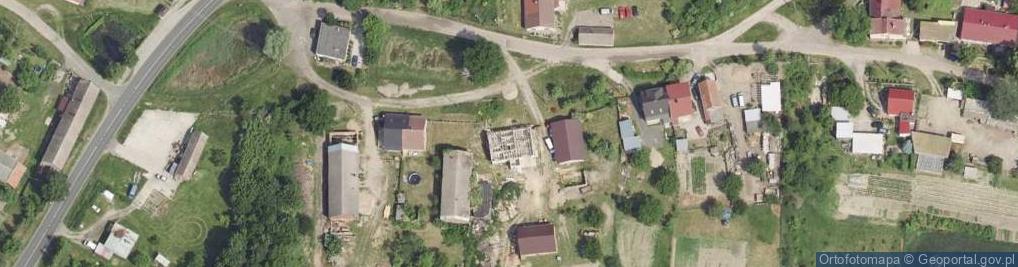 Zdjęcie satelitarne Serbów ul.