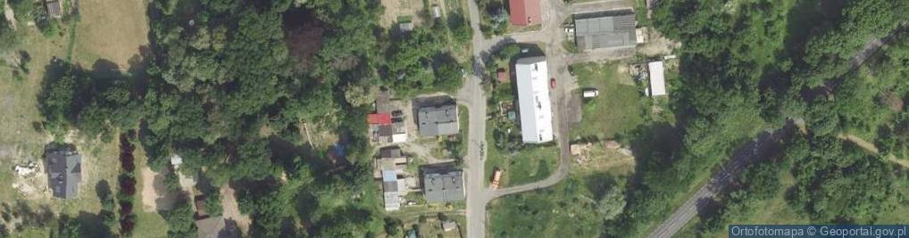 Zdjęcie satelitarne Serbów ul.