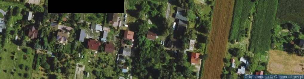 Zdjęcie satelitarne Seroki-Parcela ul.
