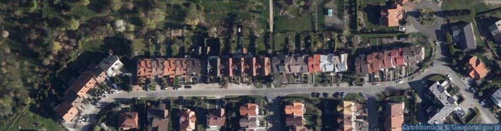 Zdjęcie satelitarne Serbska ul.