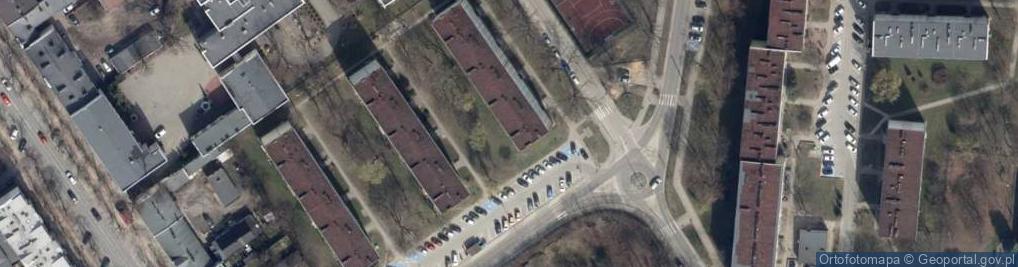Zdjęcie satelitarne Seweryna Tadeusza, prof. ul.