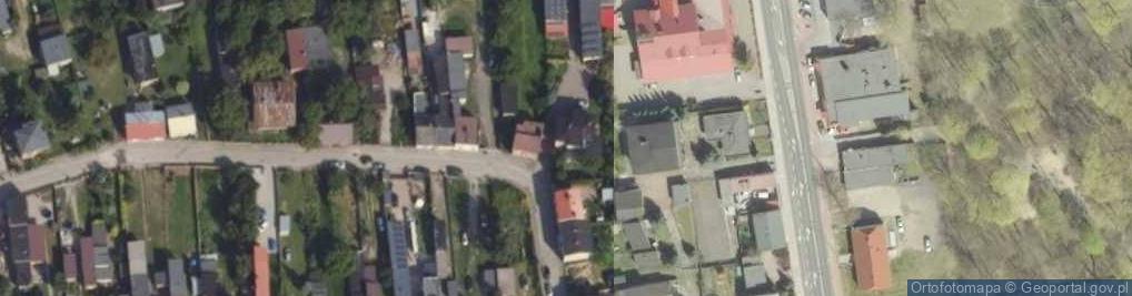 Zdjęcie satelitarne Senatorska ul.