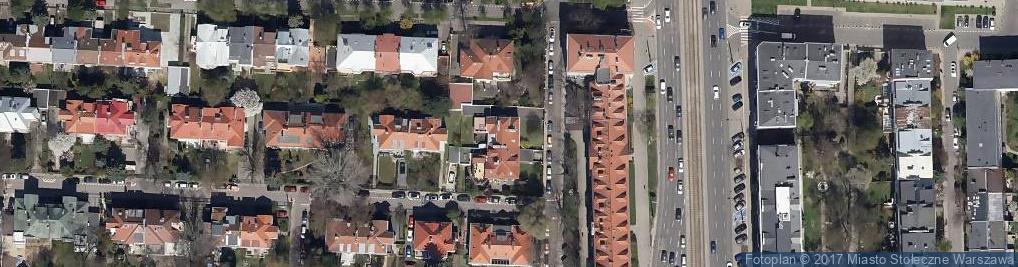 Zdjęcie satelitarne Sędziowska ul.