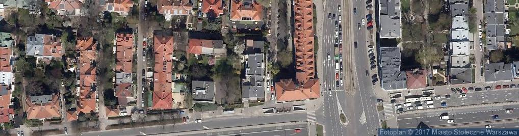 Zdjęcie satelitarne Sędziowska ul.