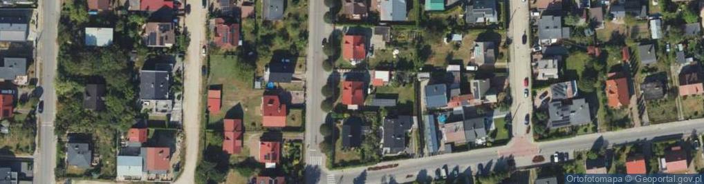 Zdjęcie satelitarne Sędzickiego Franciszka ul.