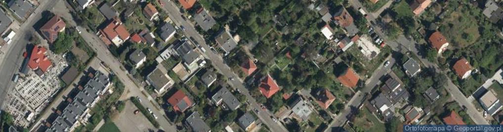 Zdjęcie satelitarne Serbska ul.