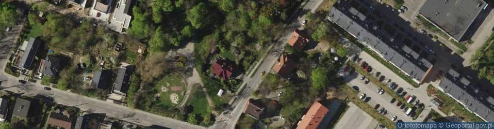 Zdjęcie satelitarne Semaforowa ul.