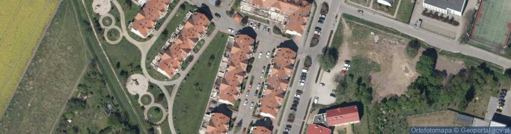 Zdjęcie satelitarne Semaforowa ul.