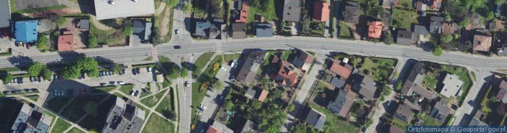 Zdjęcie satelitarne Senatorska ul.