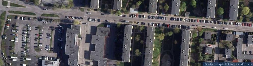 Zdjęcie satelitarne Siedleckiego Adama Grzymały ul.