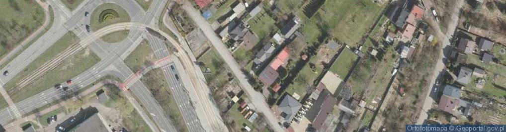 Zdjęcie satelitarne Siedmiu Szewców ul.