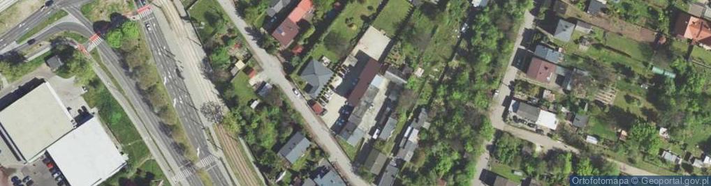 Zdjęcie satelitarne Siedmiu Szewców ul.
