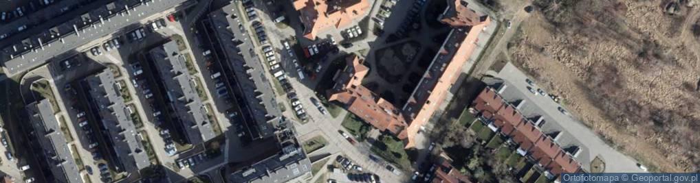 Zdjęcie satelitarne Siedzikówny-Inki Danuty ul.