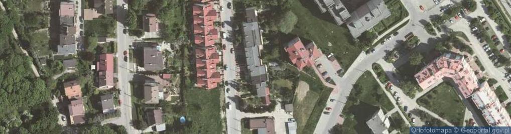 Zdjęcie satelitarne Siemomysła ul.