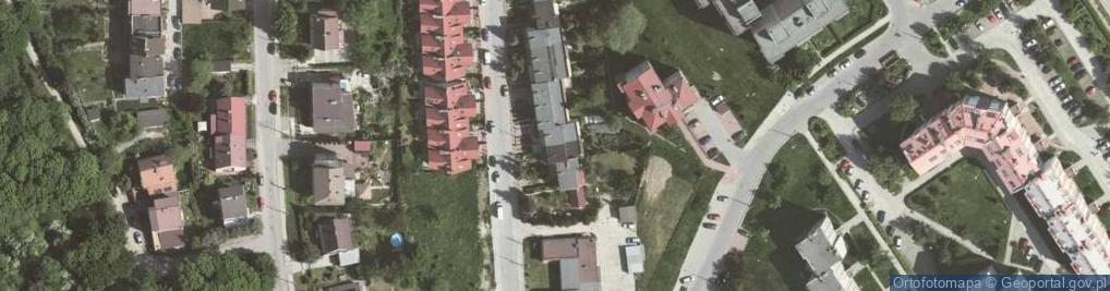 Zdjęcie satelitarne Siemomysła ul.