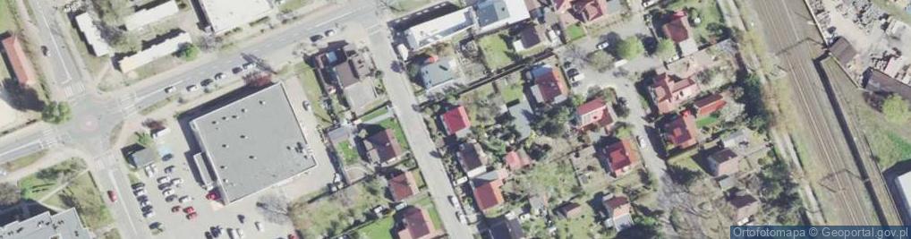 Zdjęcie satelitarne Siemiradzkiego ul.