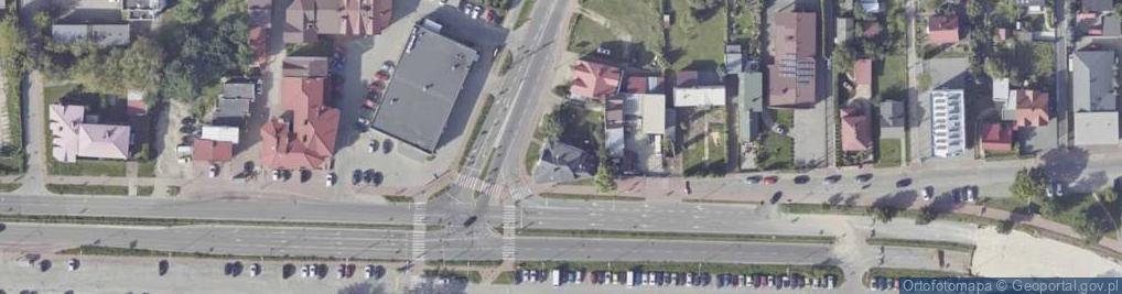 Zdjęcie satelitarne Siennieńska ul.
