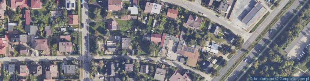 Zdjęcie satelitarne Sierpniowa ul.