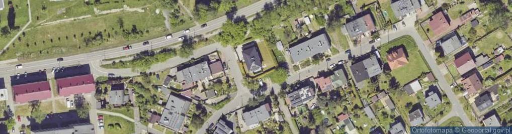 Zdjęcie satelitarne Sikorek ul.