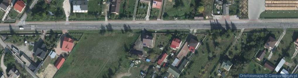 Zdjęcie satelitarne Siedliska ul.