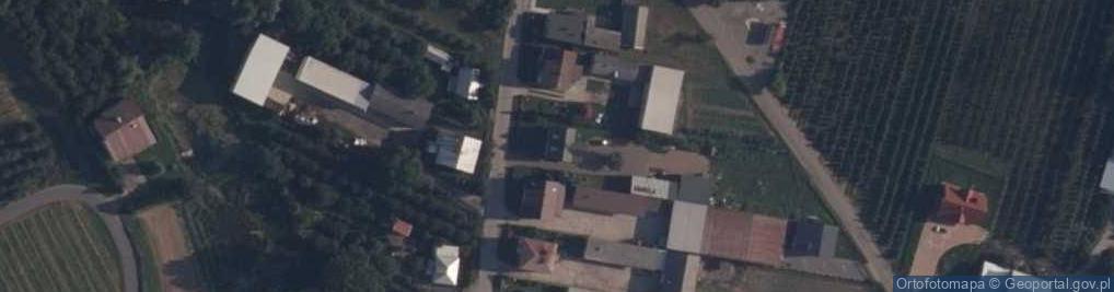 Zdjęcie satelitarne Siedzów ul.