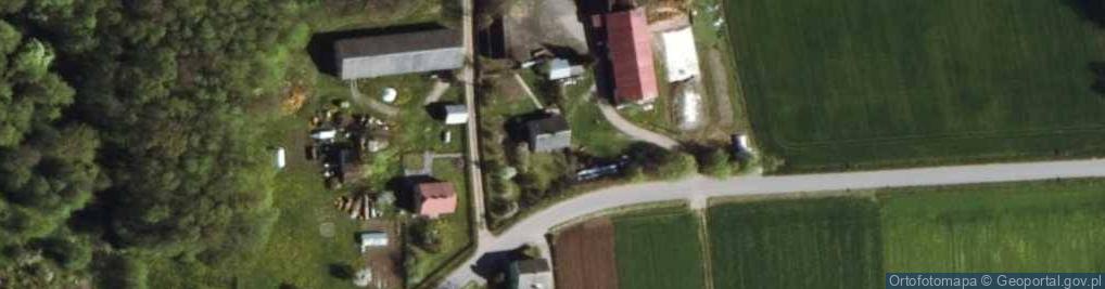 Zdjęcie satelitarne Siennica-Klawy ul.