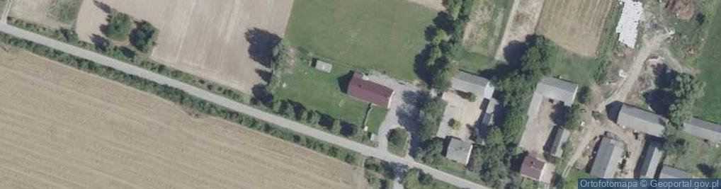 Zdjęcie satelitarne Sieradowice-Parcele ul.