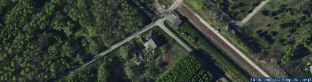 Zdjęcie satelitarne Sierakowice Lewe ul.