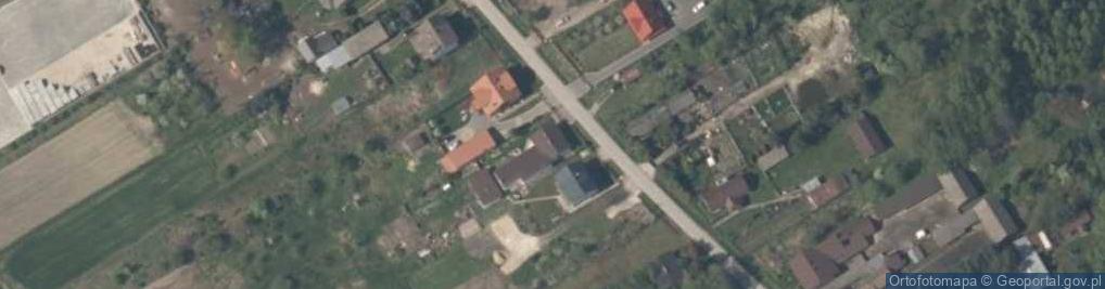 Zdjęcie satelitarne Sierakowice Prawe ul.