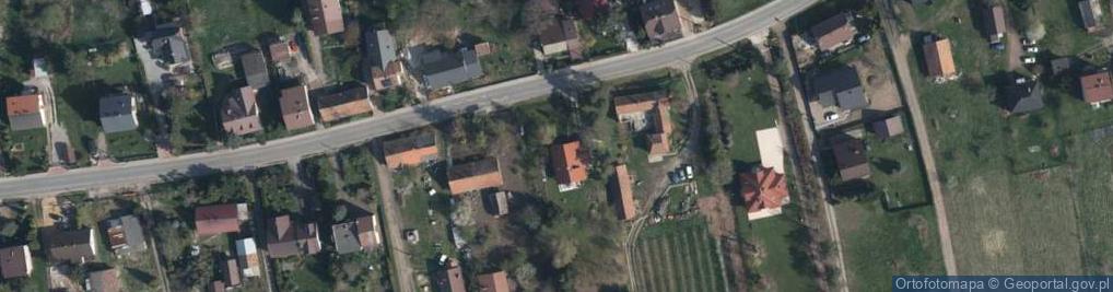 Zdjęcie satelitarne Siercza ul.
